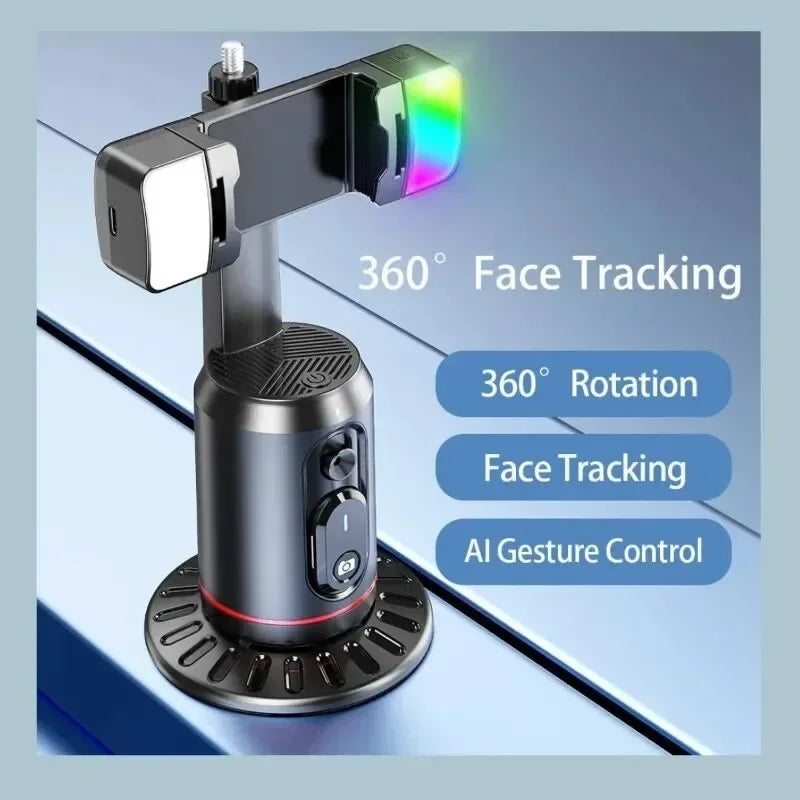360 Rotation Follow-up Gimbal Stabilizer Monopod