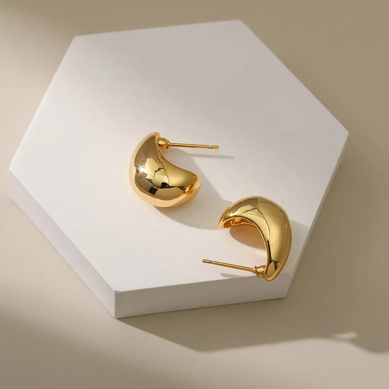 Exaggerate 50mm Big Water Drop Earrings