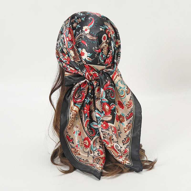 Satin Square Scarf