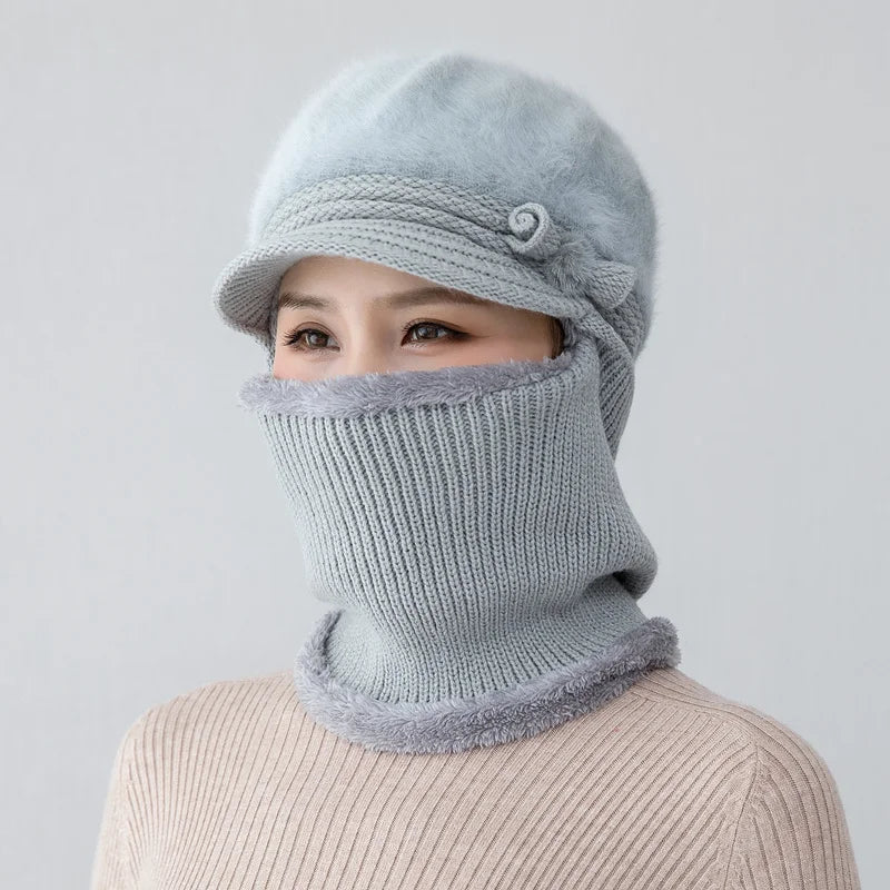 Fur Lined Keep Warm Hats For Women