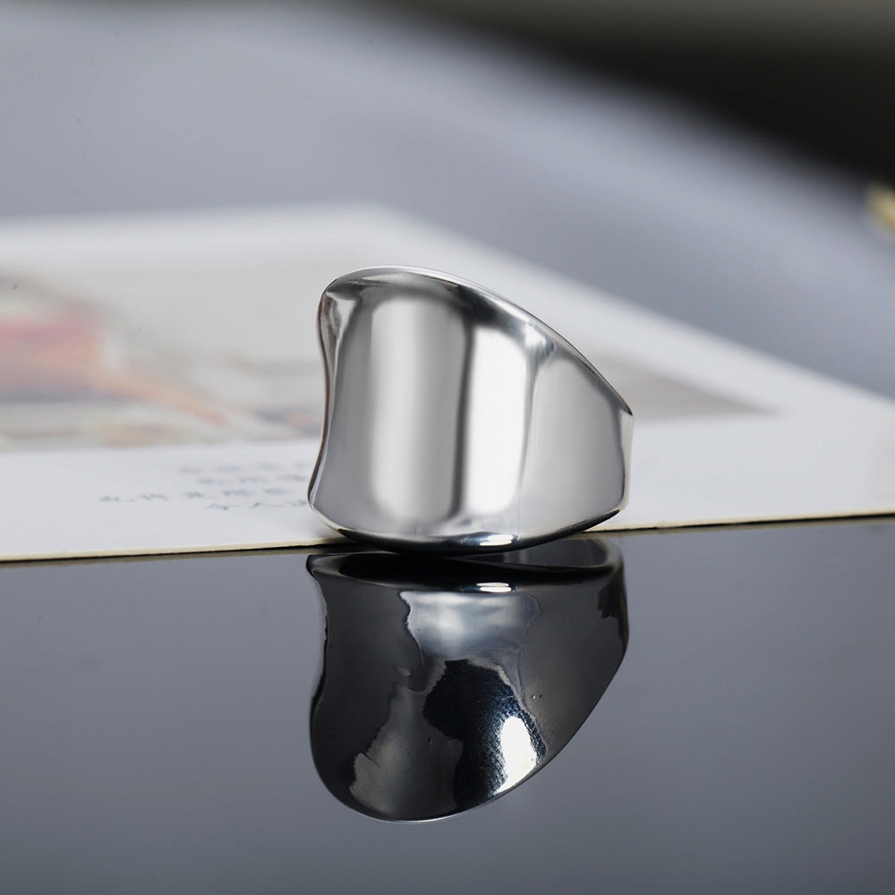 Sterling Silver Wide Rings