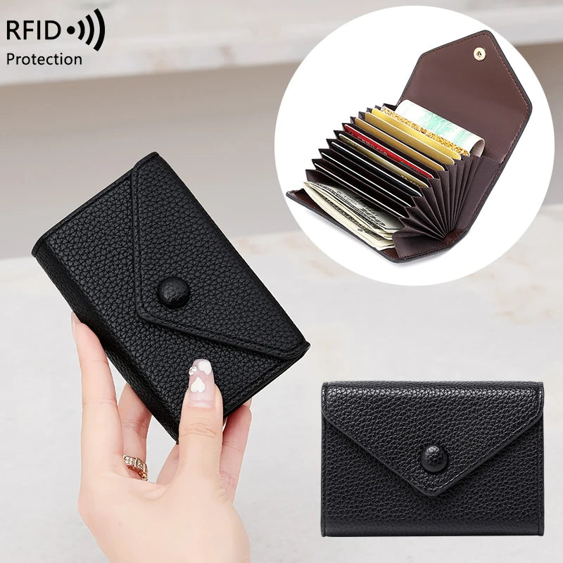 Anti-Theft Brush Organ Card Bag