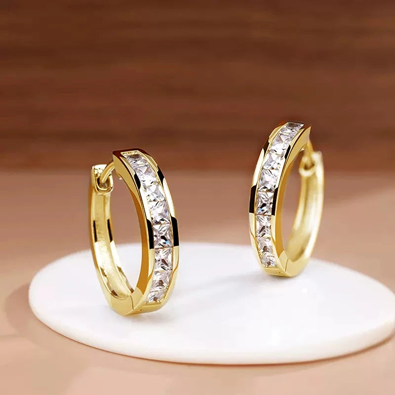 Classic Design Hoop Earrings