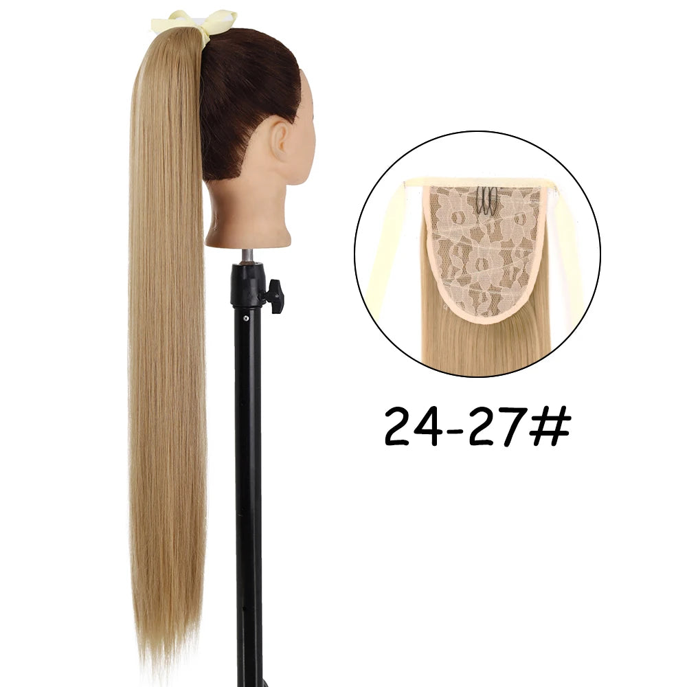 34inches Synthetic Ponytail Hair Extension