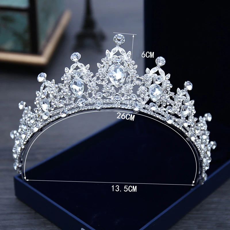 Wedding Hair Tiara Crystal
