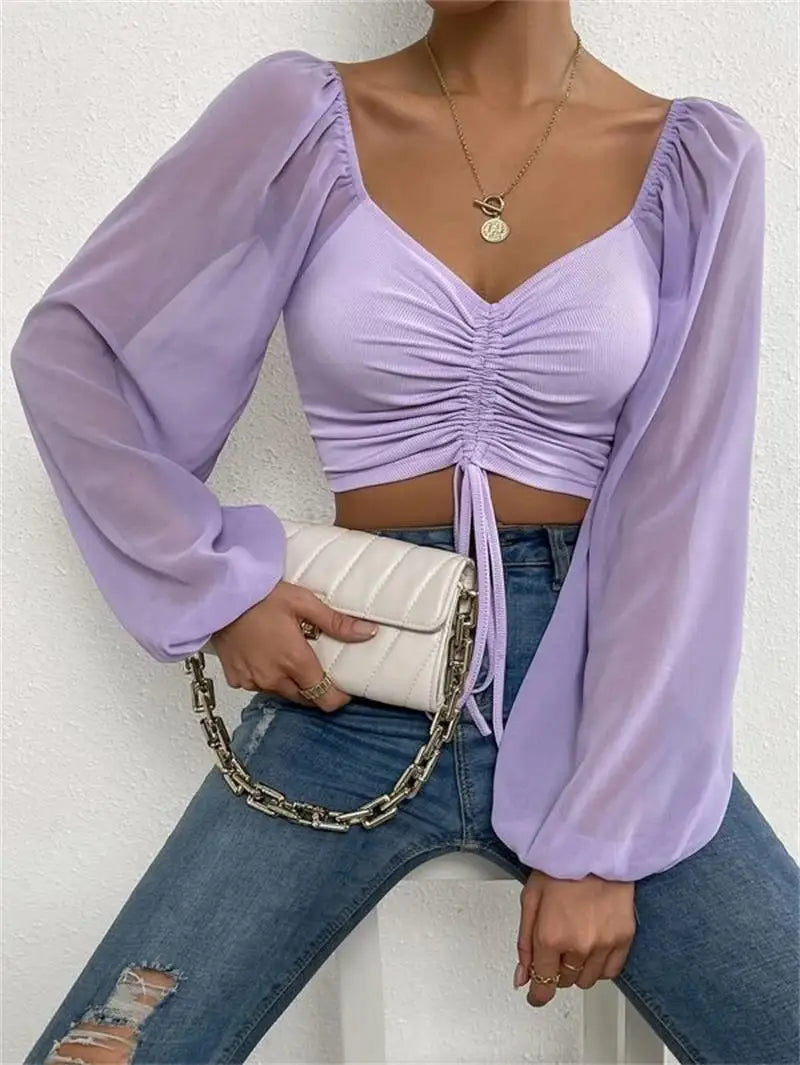 Ladies Blusas Summer Short Tshirt