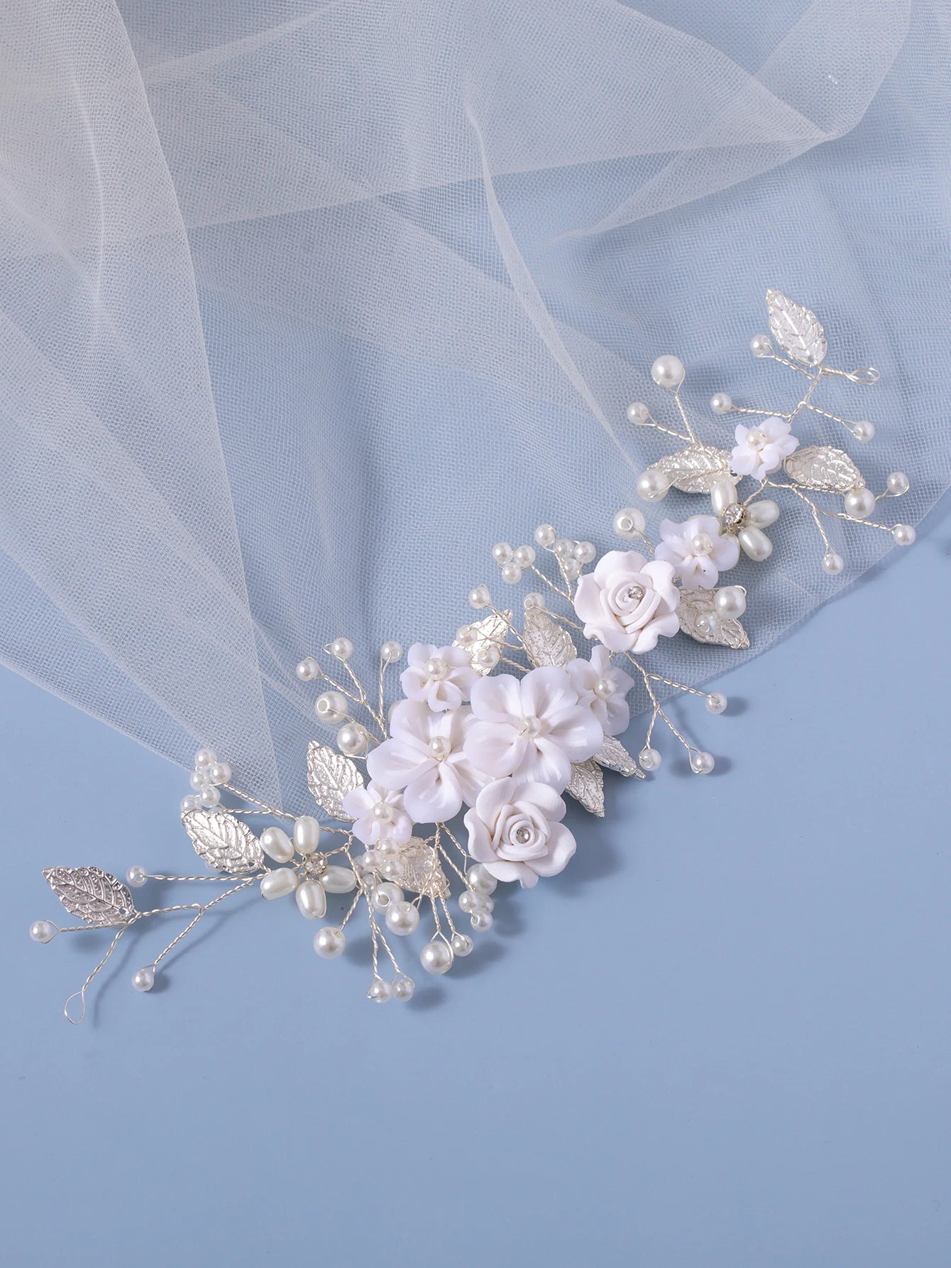 1Pc Flower Bride Wedding Hair Vine