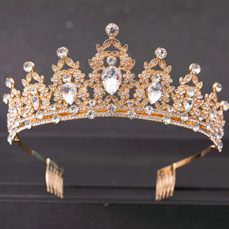Wedding Hair Tiara Crystal