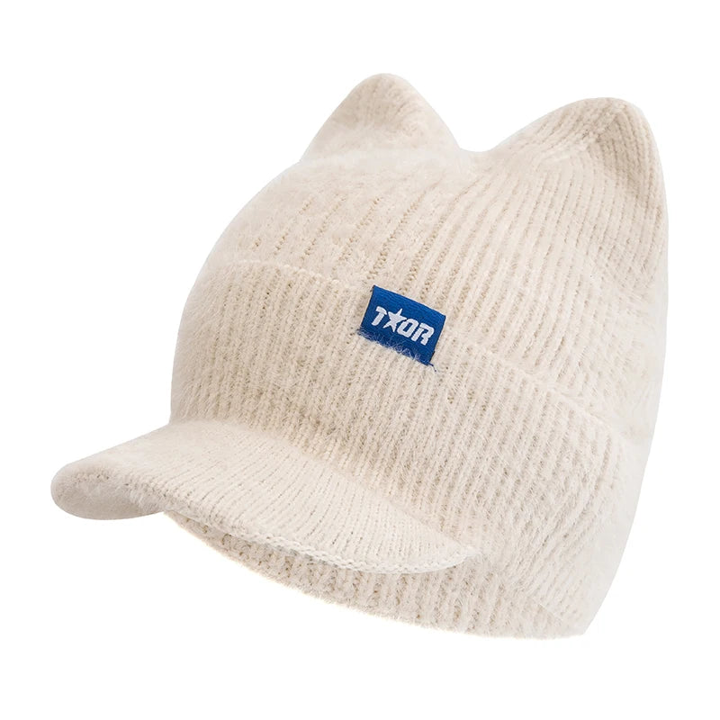 Cute Cat Ear Beanie Hats