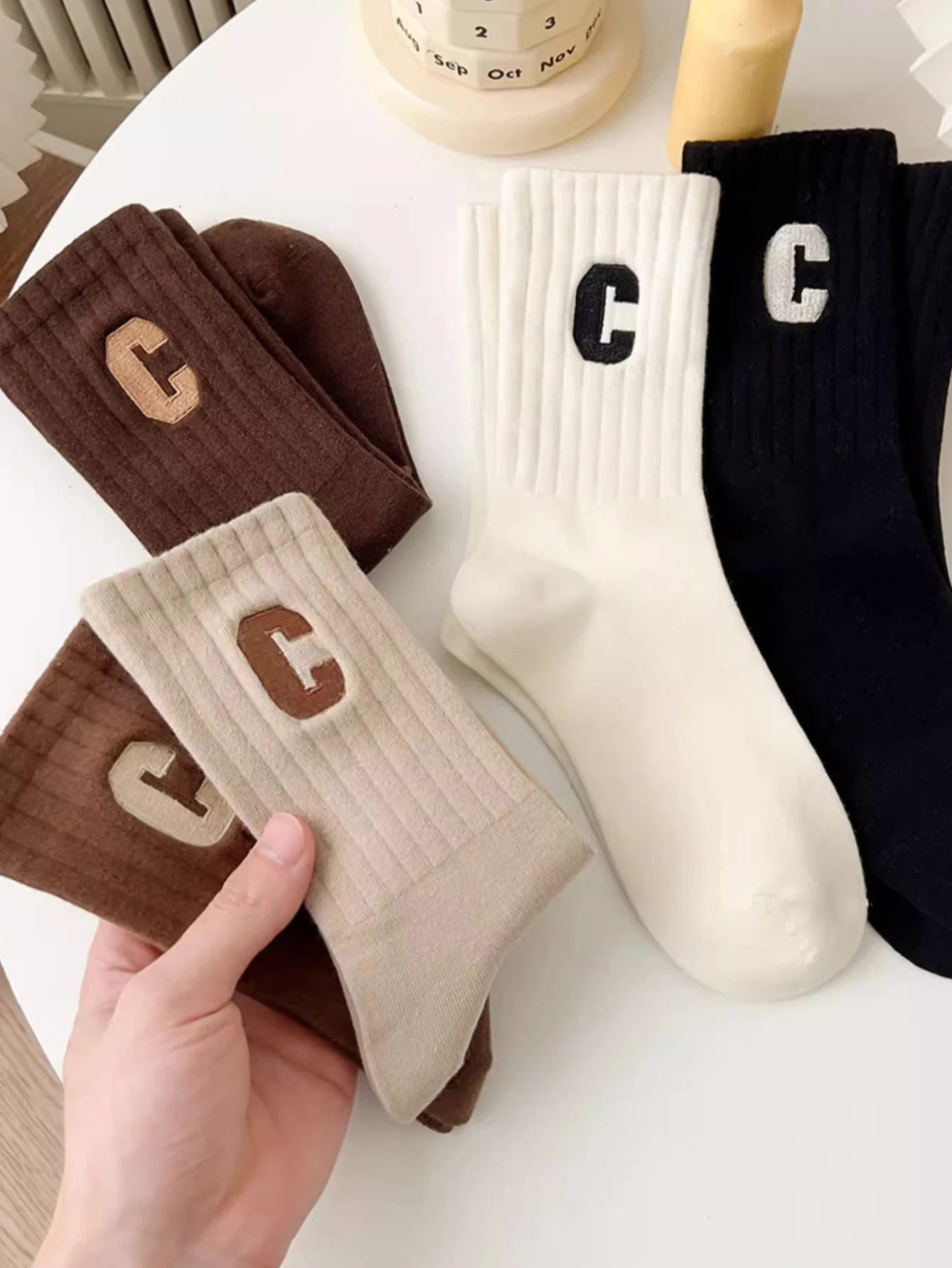 Teddy Bear Ankle Socks