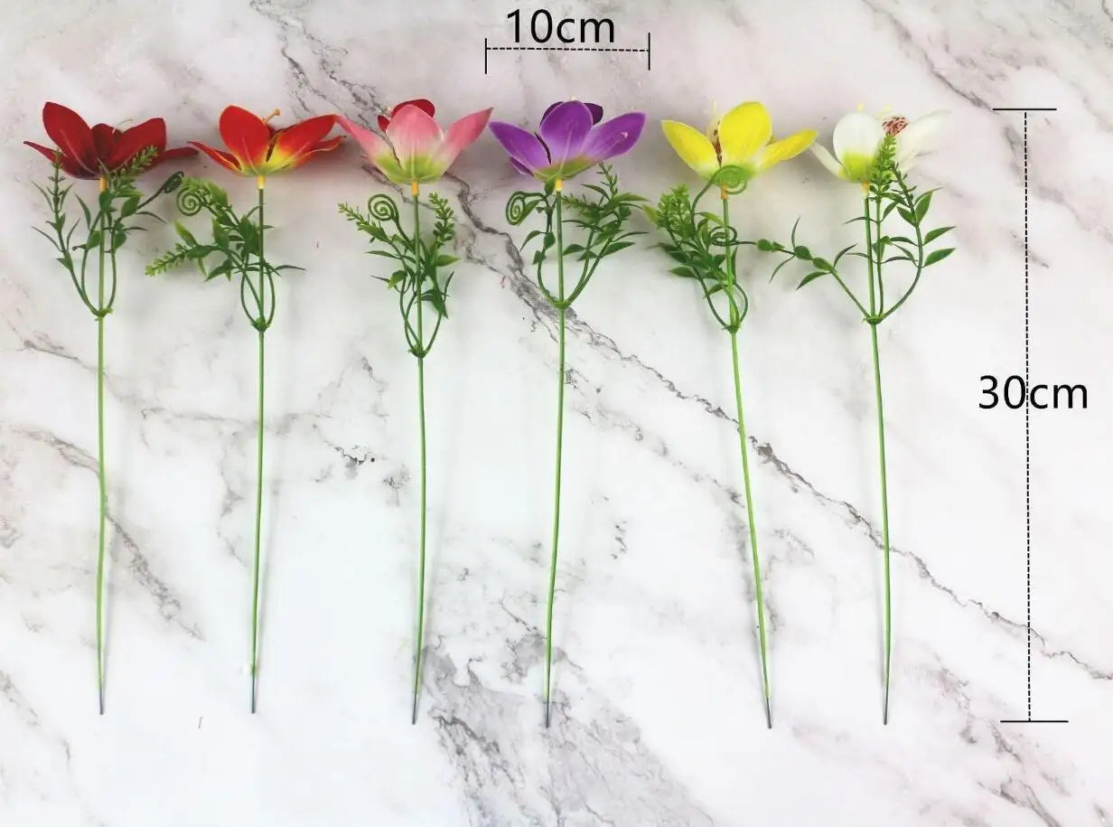 Bouquet Artificial Orchid