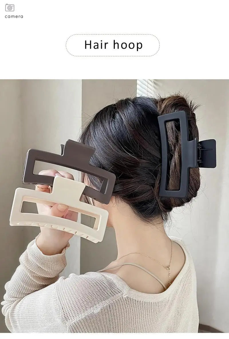 4pcs Hair Claw Simple Style