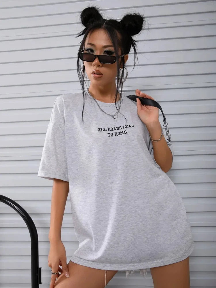 All Roads Lead To Rome Short Sleeve T Shirt