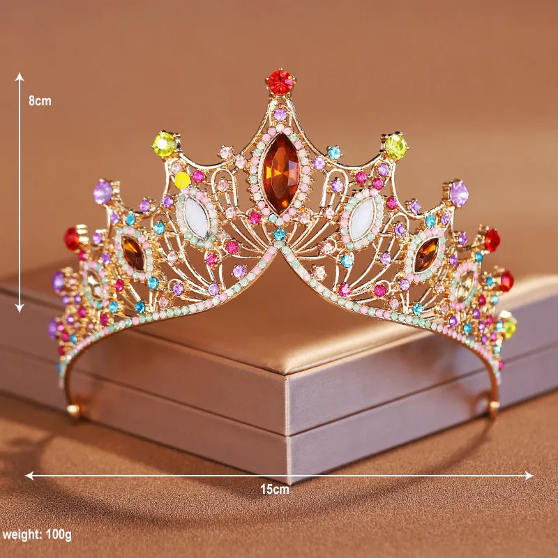 Rhinestone Tiara Designed For Wedding Party