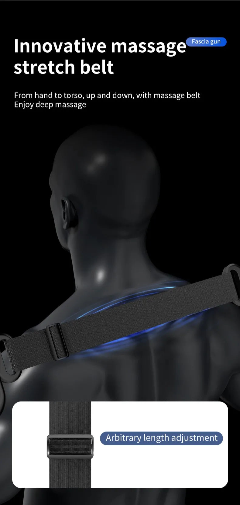 2-in-1 Fascia Gun with Massage