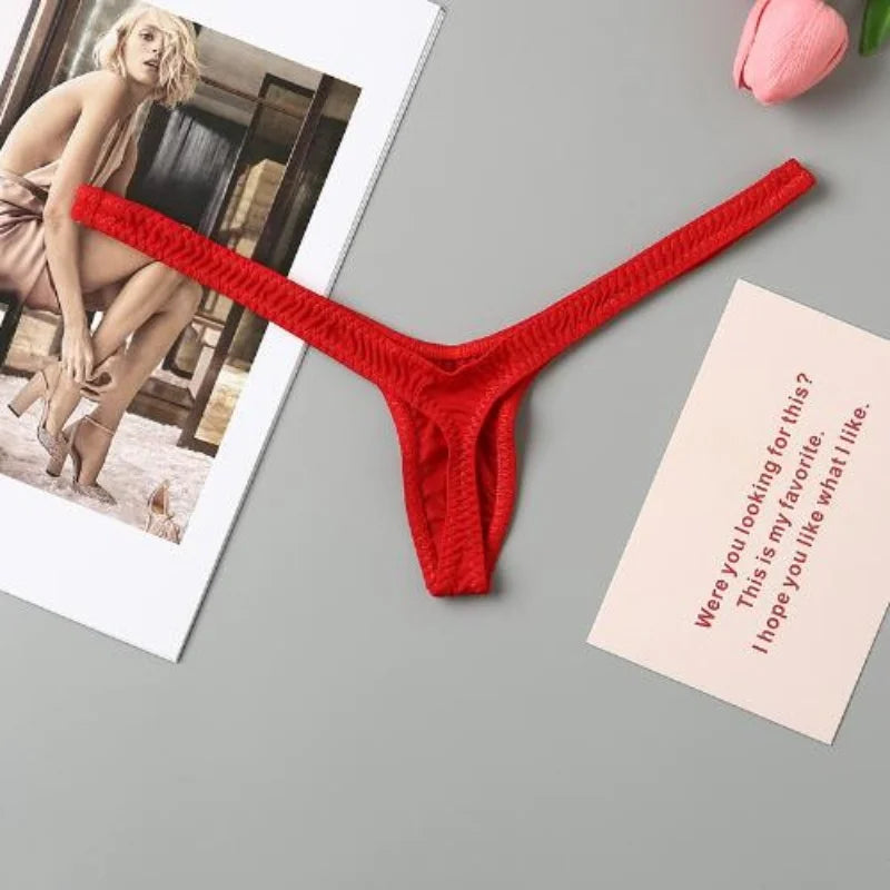 2/4pcs New Deep V Thong Women Underwear