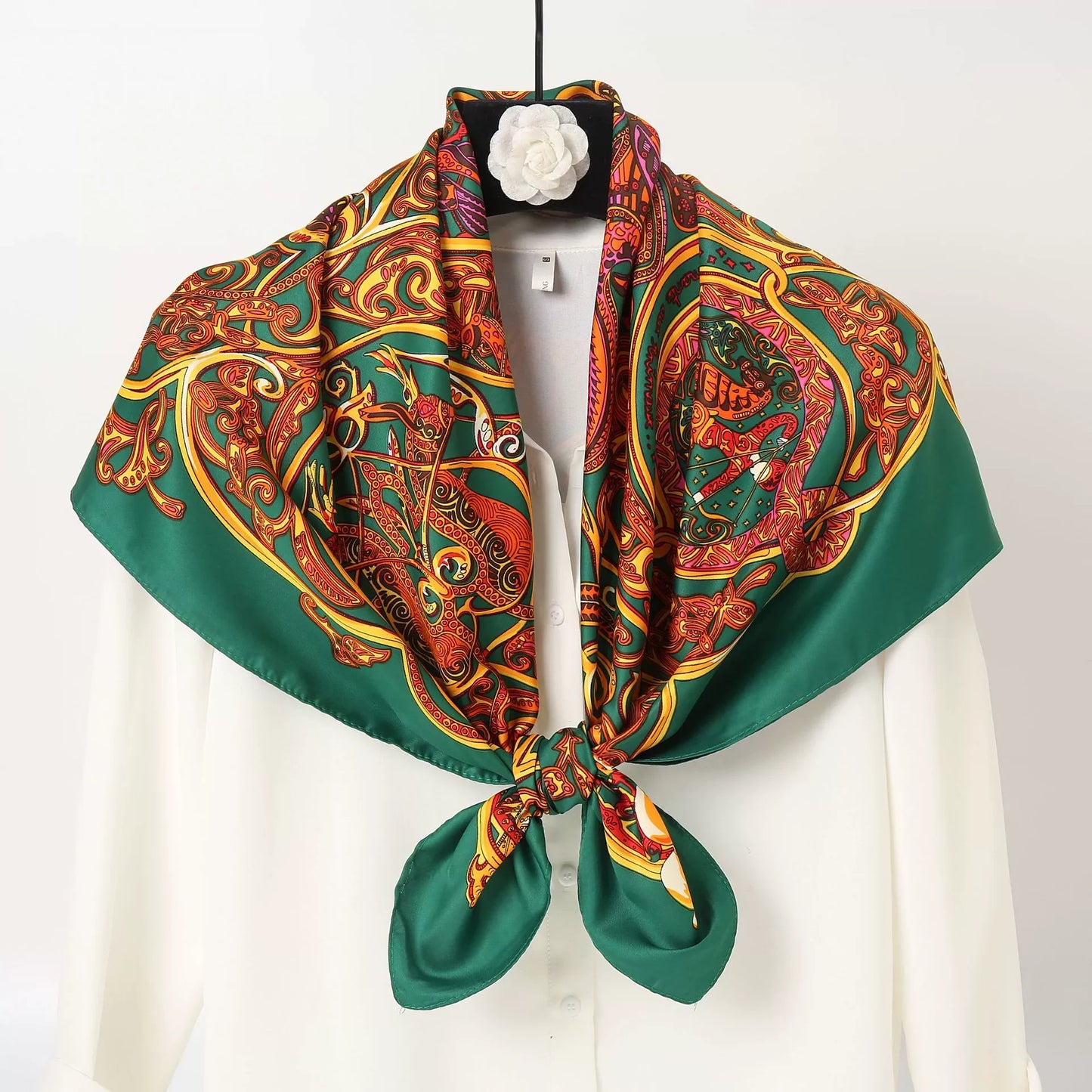 90*90cm Women Scarf Silk