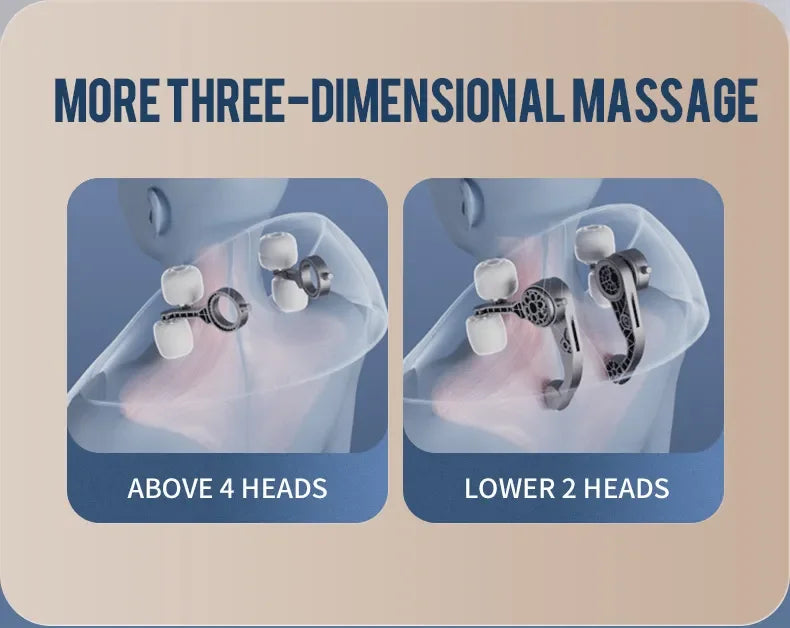 Electric Heat Neck Massage
