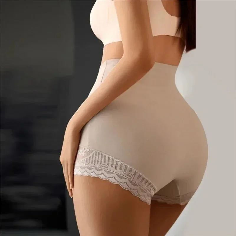 High Waist Flat Belly Shorts Butt Lifter