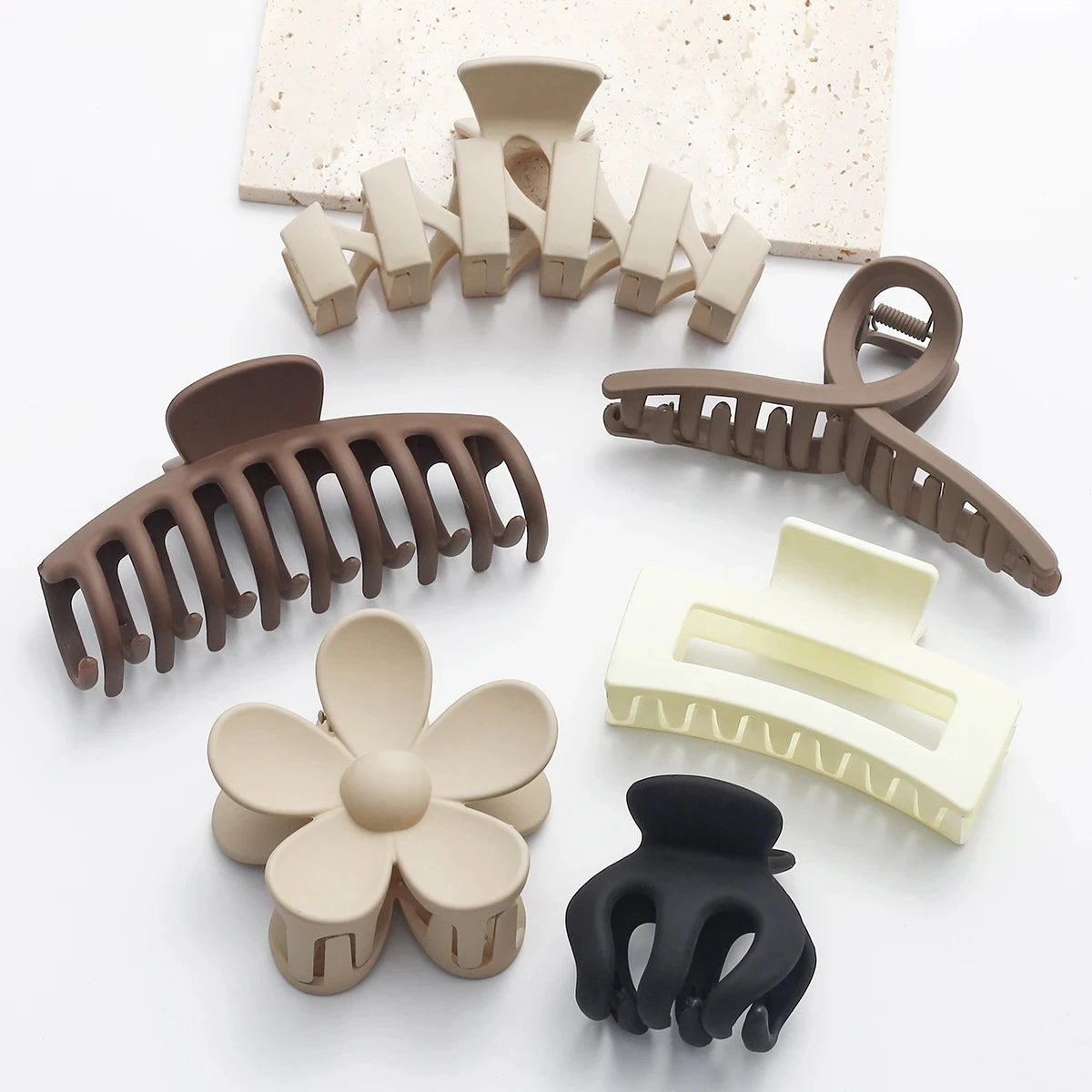 6Pcs Women Fashion Claw Clip