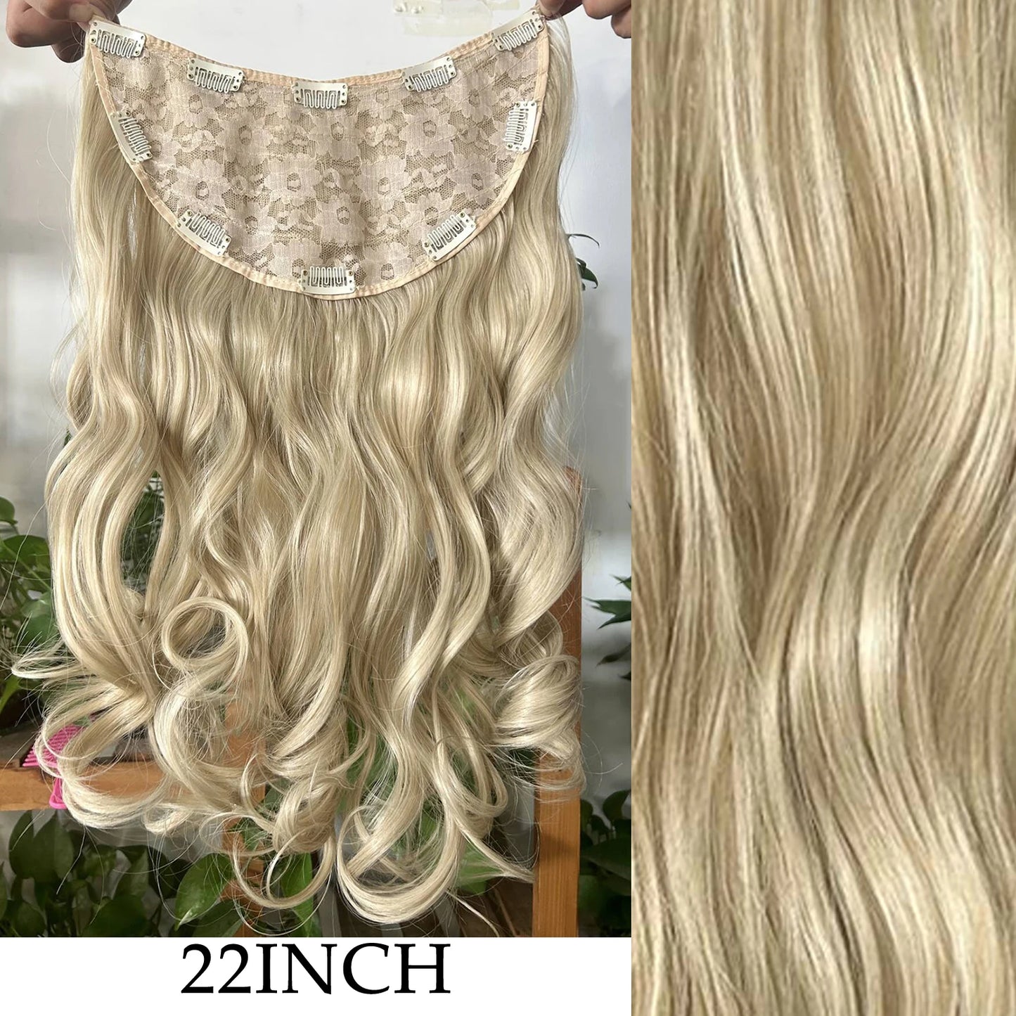 7Pcs/Set 16 Clips Hair Extension