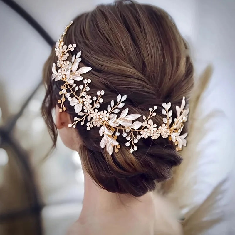 Crystal Pearl Headband