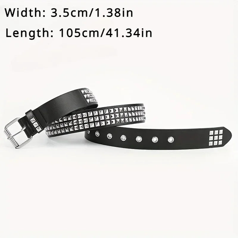 Metal Pyramid Belt