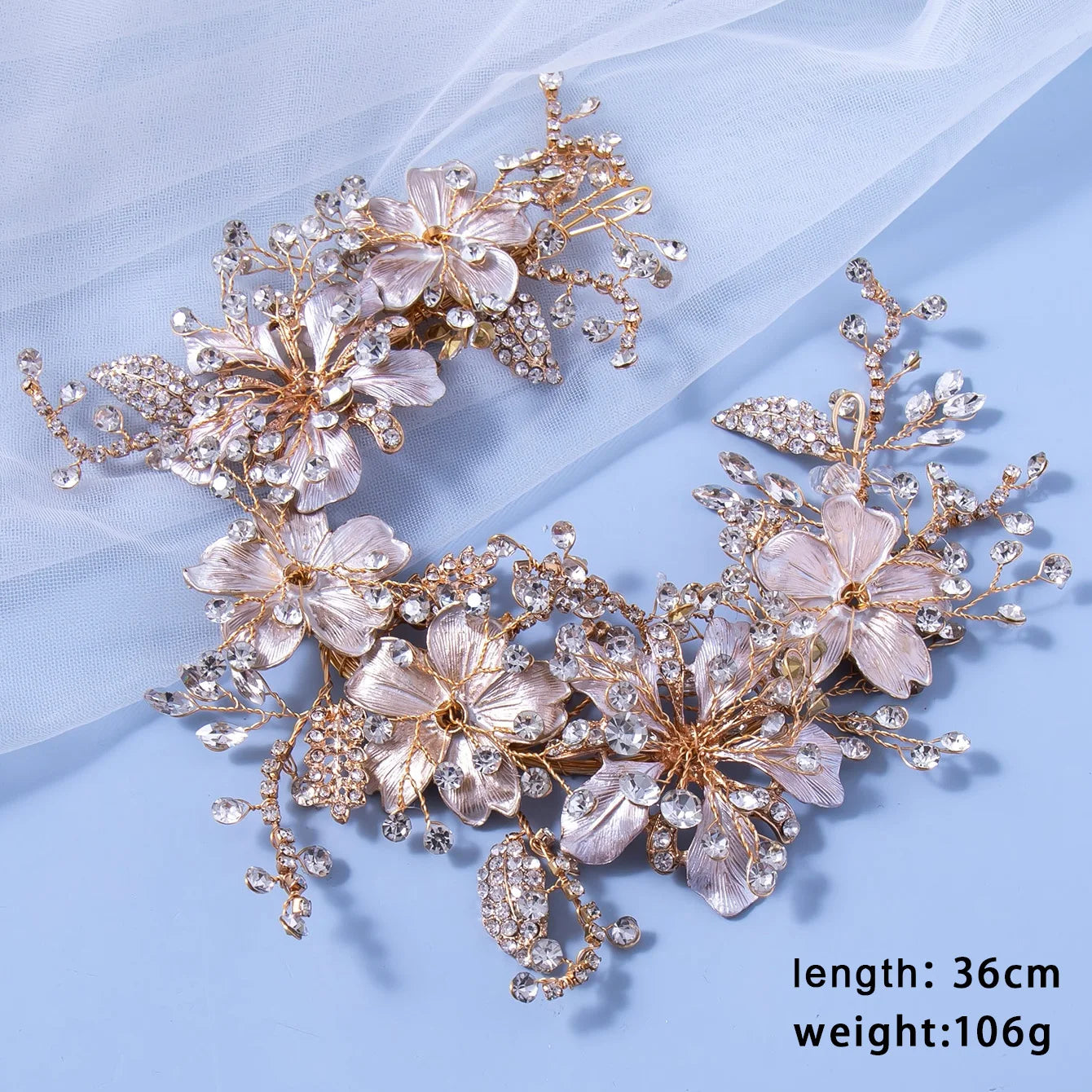 Crystal Pearl Headband