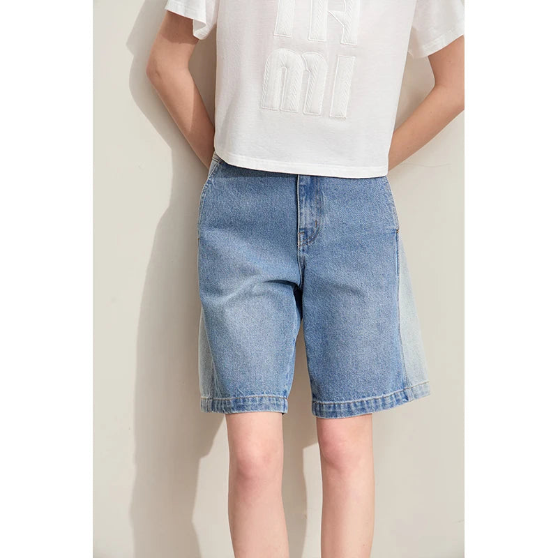 Minimalism Jeans Shorts