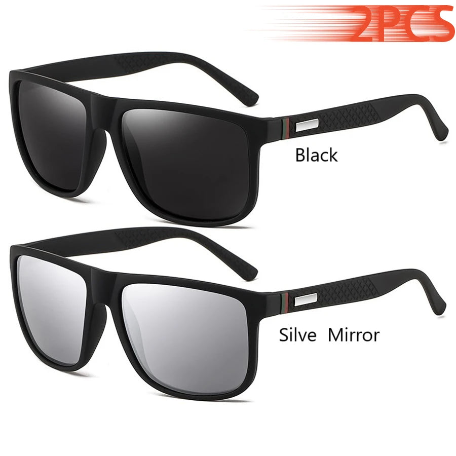 Fashion Vintage Square Sunglasses
