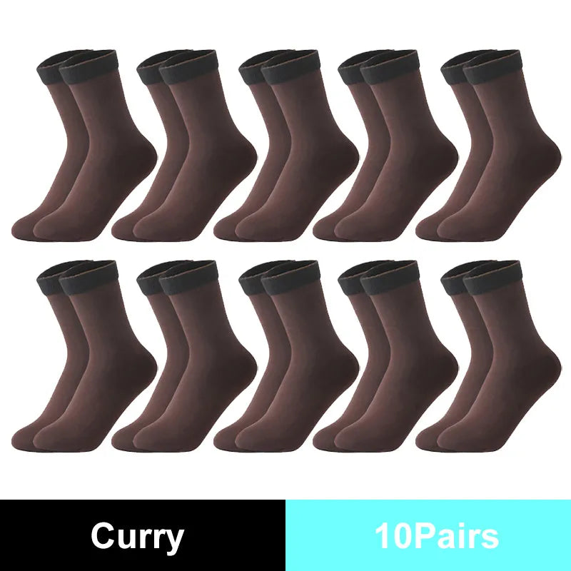 Warm Solid Women Socks