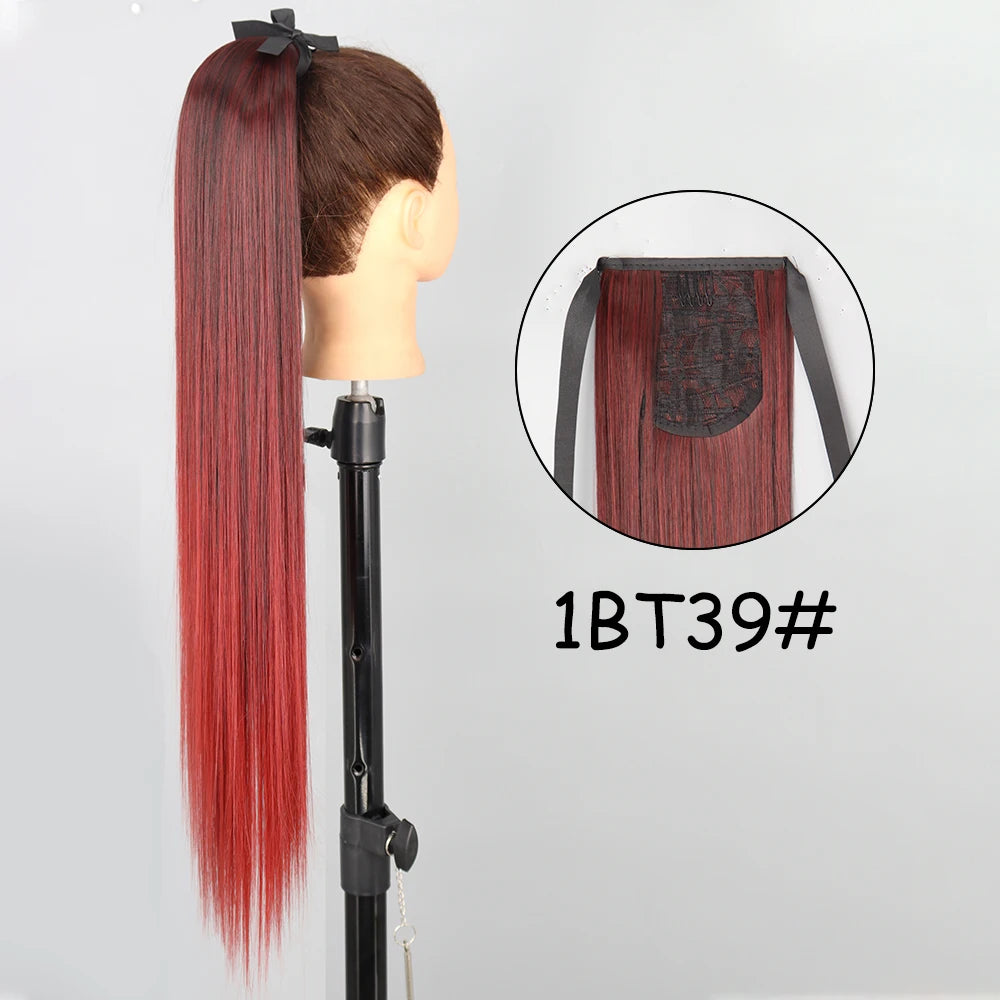 34inches Synthetic Ponytail Hair Extension