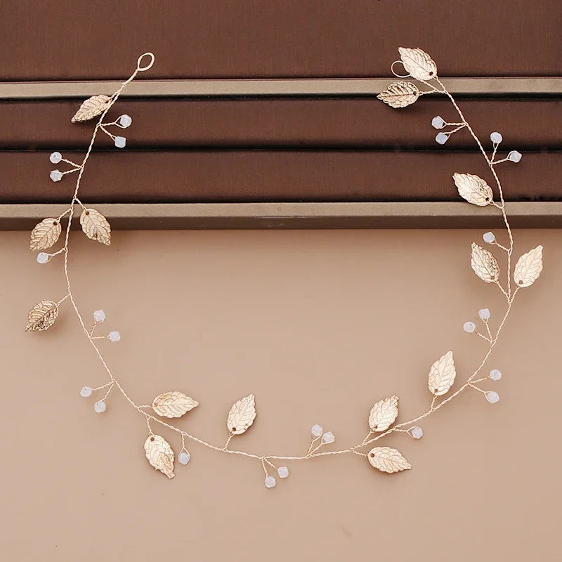 Bridal Pearl Headband Wedding Hair Accessories
