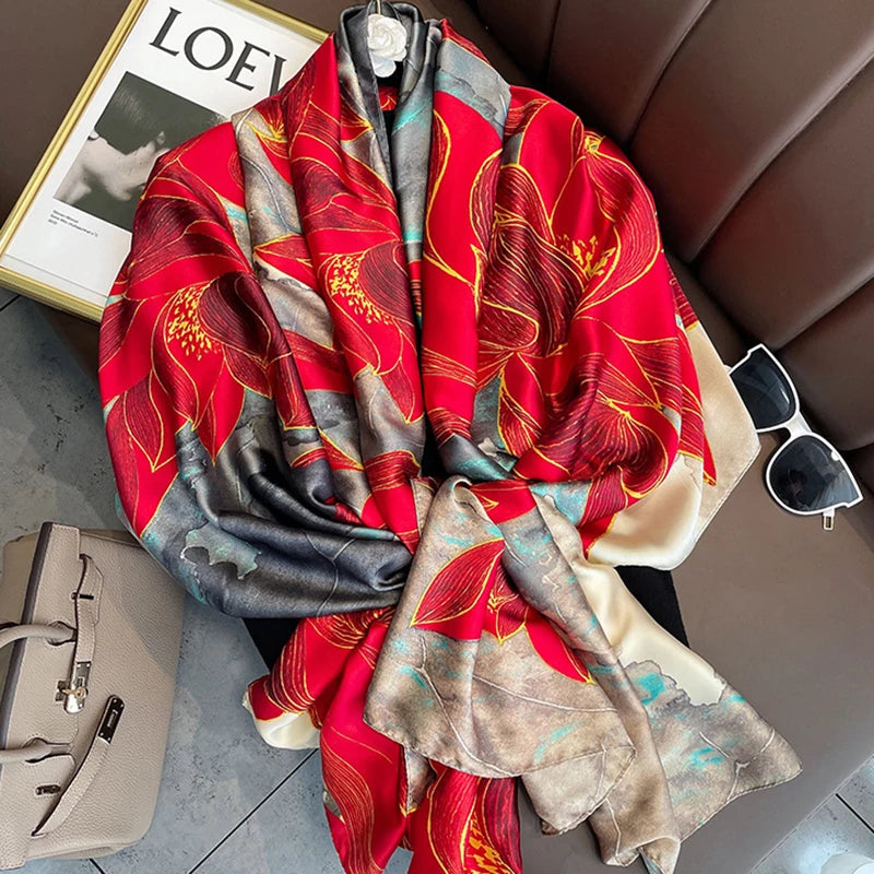 Spring Scarf Women's Luxury Design Scarf