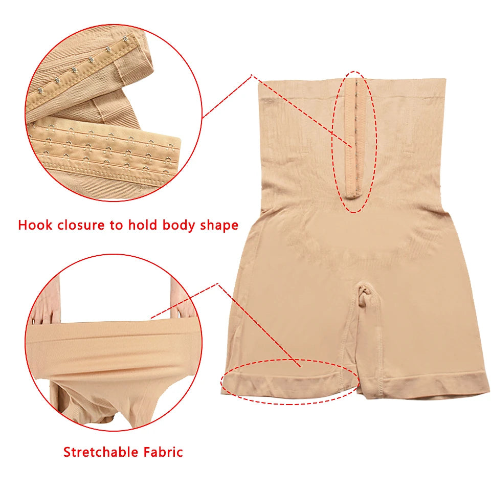 High Waist Flat Belly Belt Stretch Shapewear