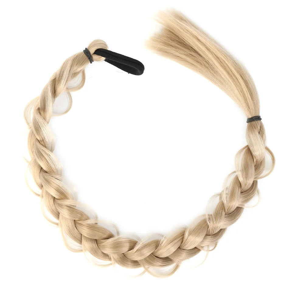 24 Inch Synthetic Long Braided Ponytail Hair Extensions
