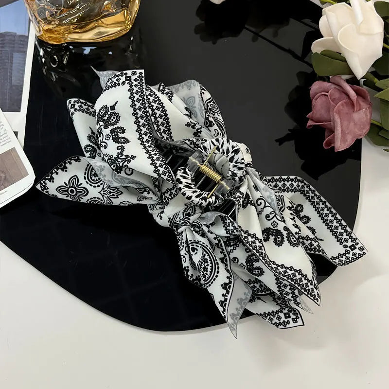 Bohemian Style Bow Hair Claw