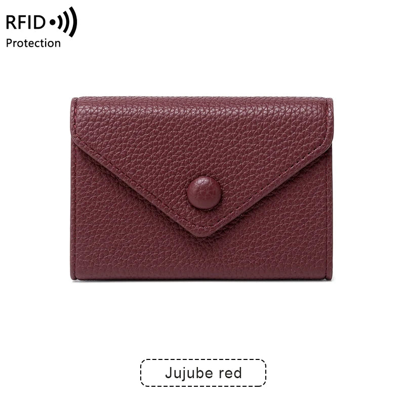 Anti-Theft Brush Organ Card Bag