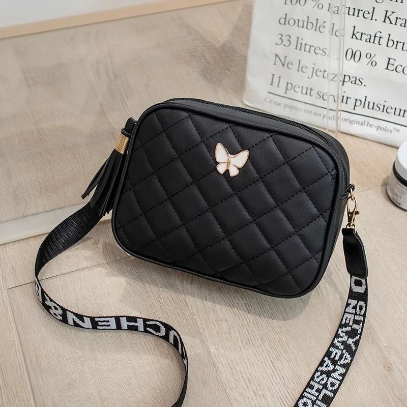 Small Handbag Wide Strap Purse