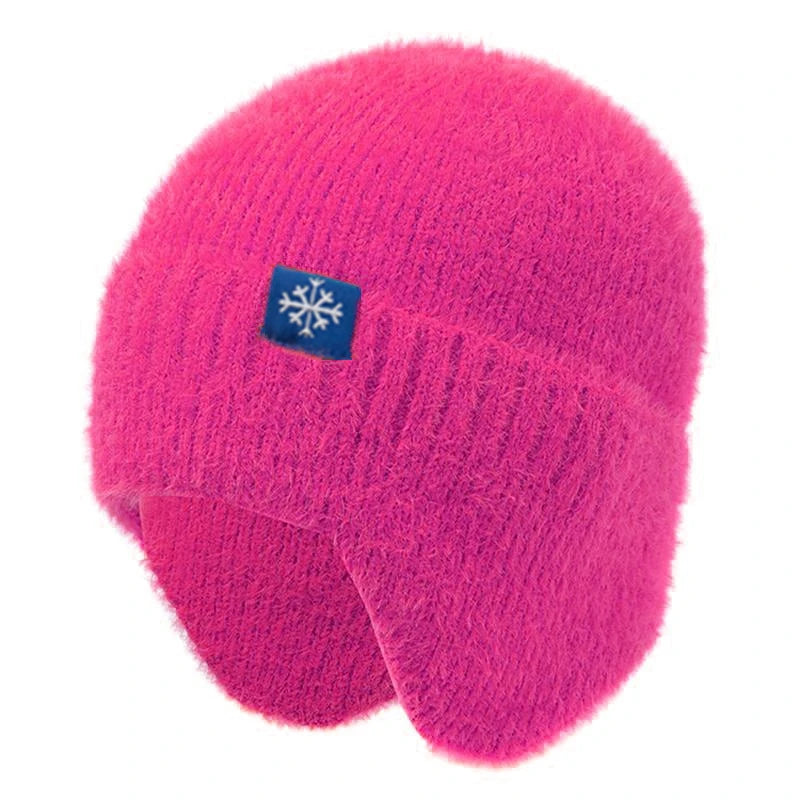 Candy Colors Earflap Winter Hat