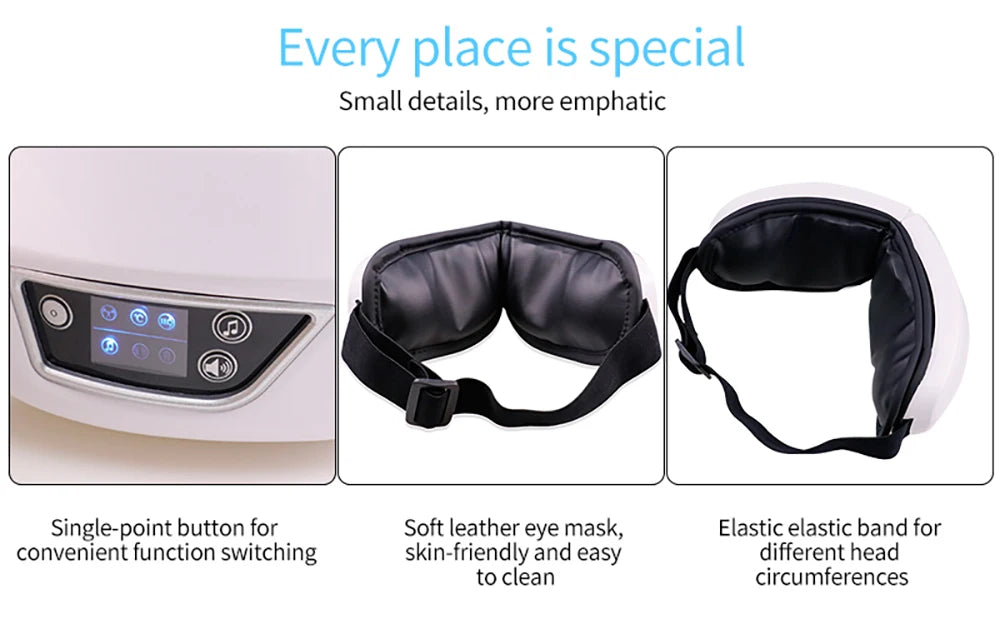 6D Smart Eye Massager Vibration