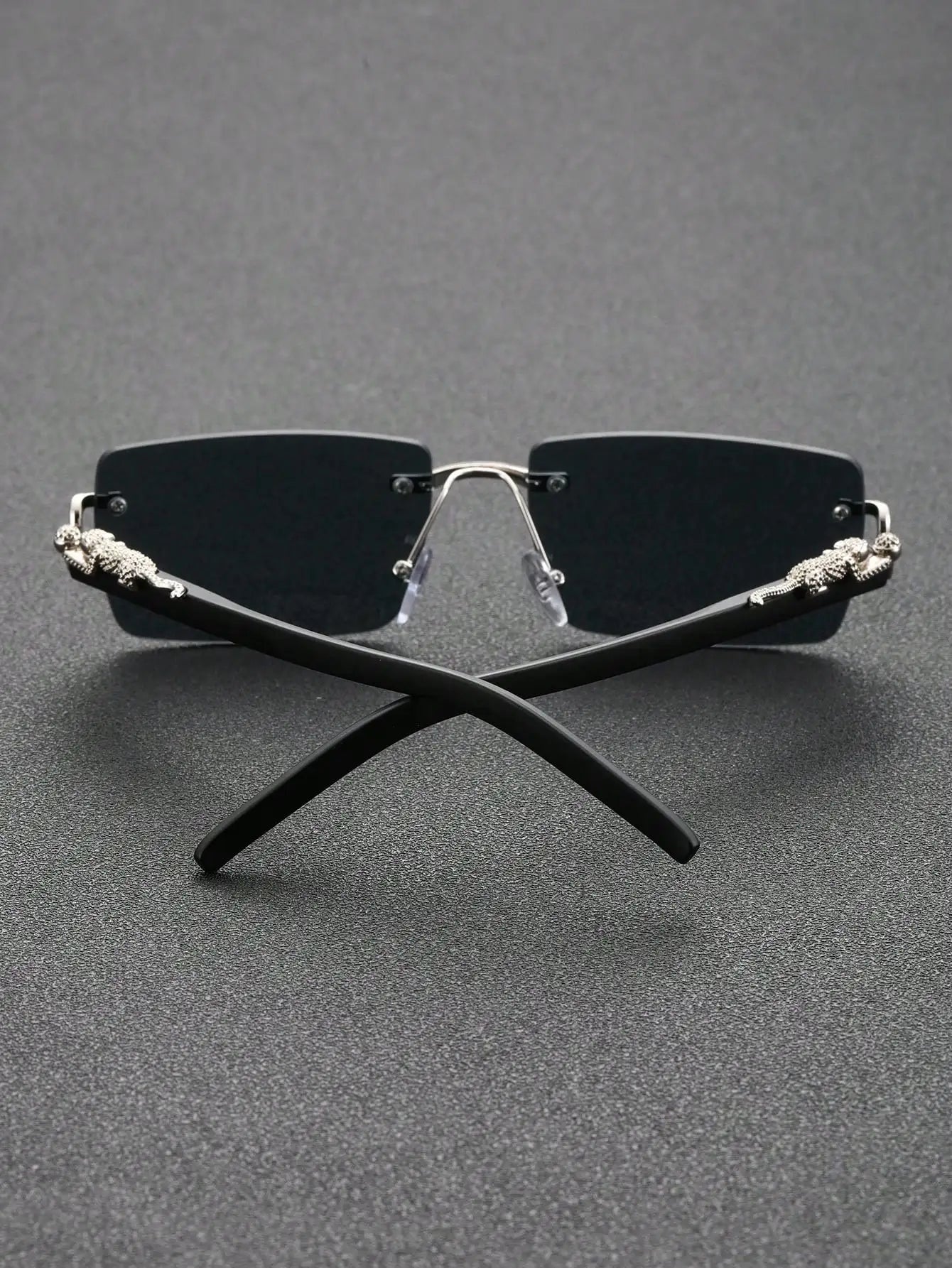 Trendy Frameless Rectangular Personalized Sunglasses