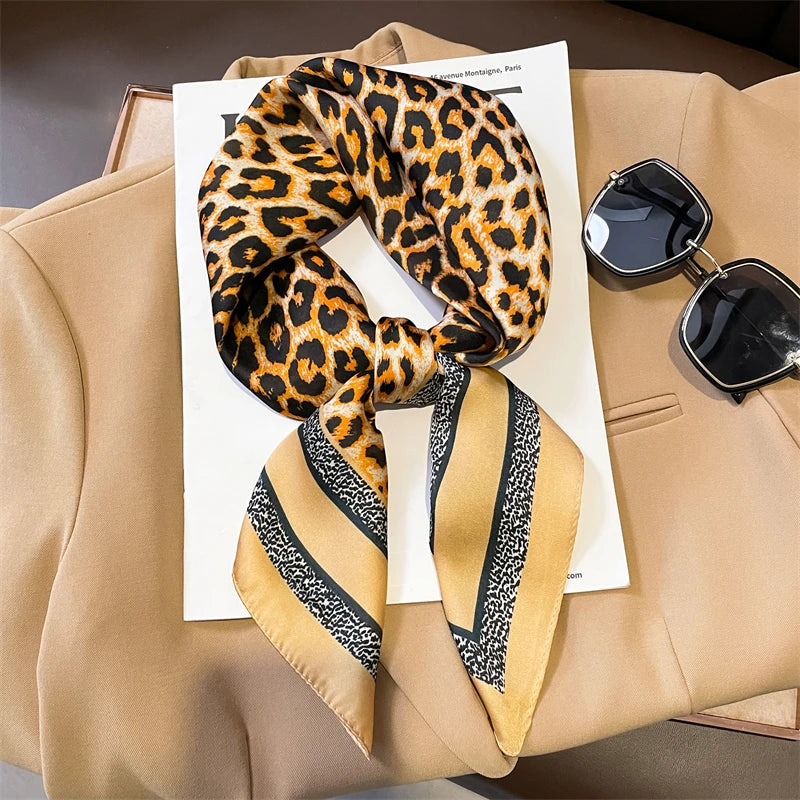 70X70cmPrinted Women's Scarf Pashmina Silk Scarf