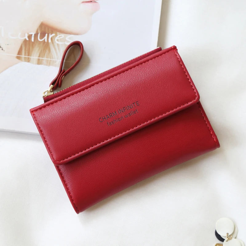 Anti-Theft Short Card Bag for Women