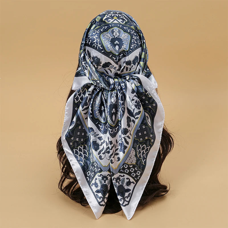 Satin Square Scarf