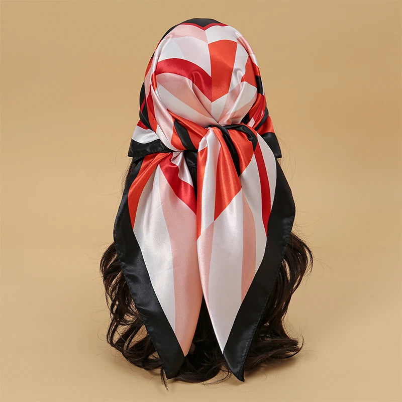 Satin Square Scarf