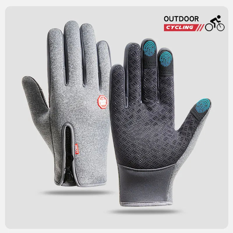 Driving Motorcycle Waterproof Thermal Non-Slip Gloves