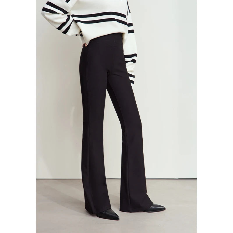 Minimalist Casual Comfortable Flared Leggings for Women