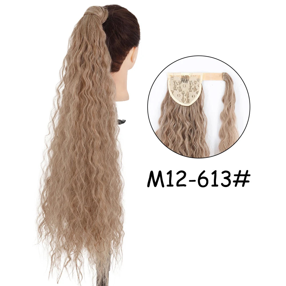34inches Synthetic Ponytail Hair Extension