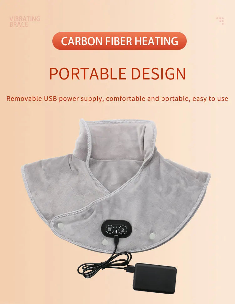 Electric Heating Shoulder Neck Pad Massager